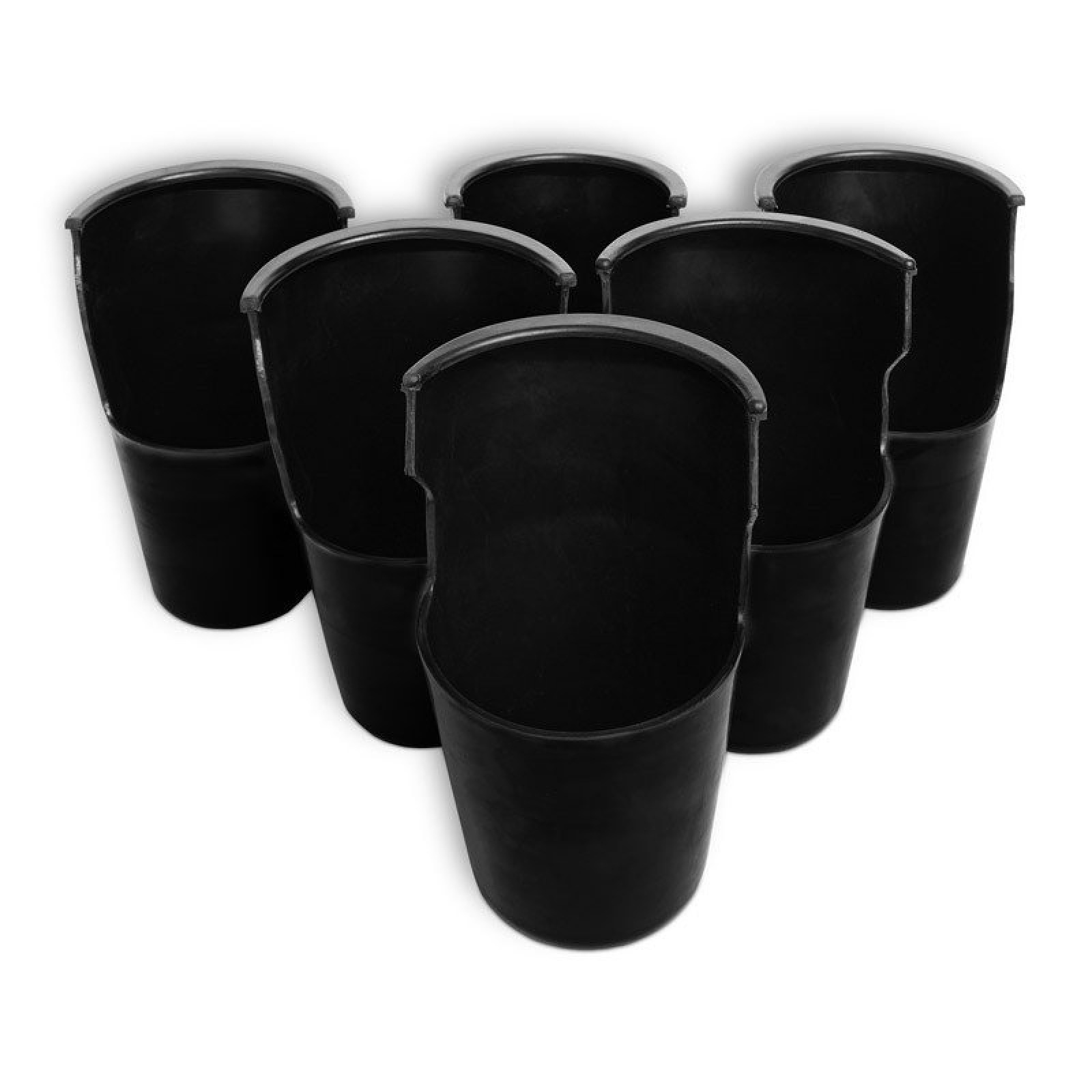 СТАКАНЫ ДЛЯ ЛУЗ ПУЛ РЕЗИНА 6ШТ.