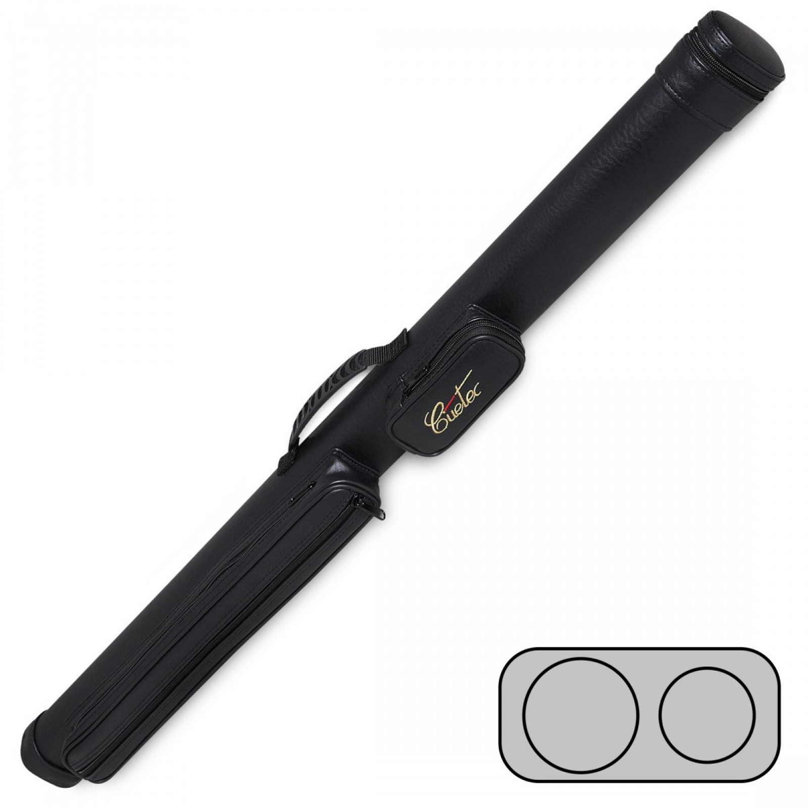 ТУБУС CUETEC Q-SAFE DELUXE 1X1 ЧЕРНЫЙ