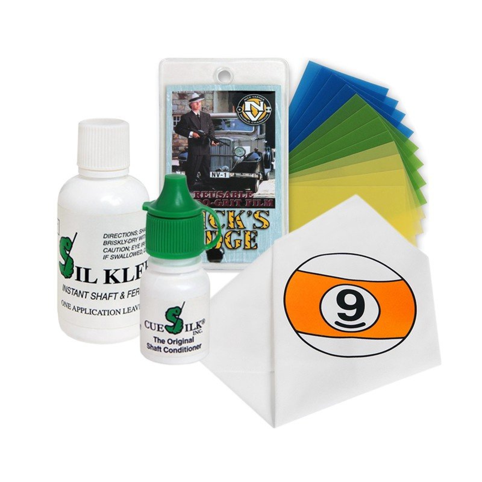 НАБОР СРЕДСТВ ПО УХОДУ ЗА КИЕМ CUE SILK KIT