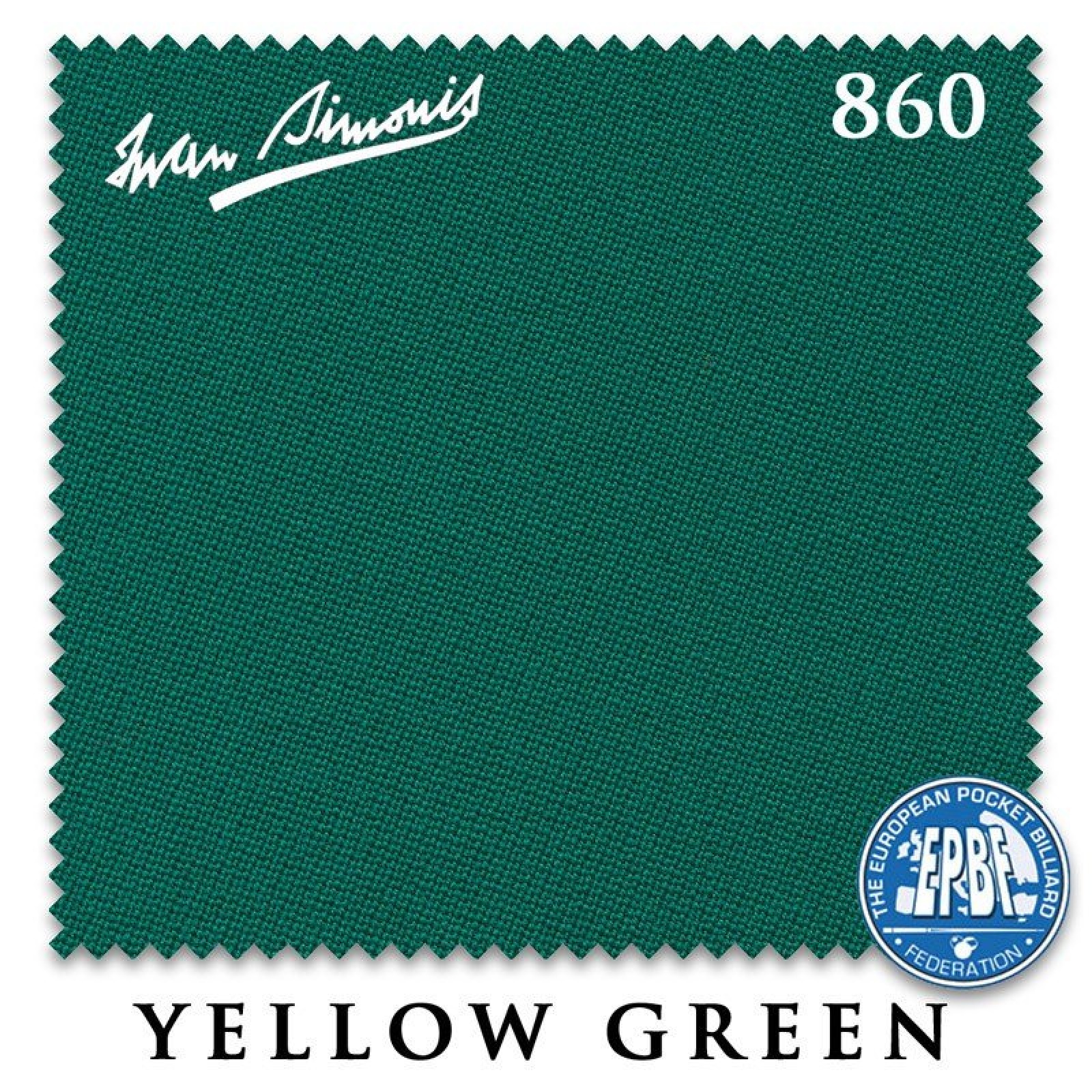 СУКНО IWAN SIMONIS 860 198СМ YELLOW GREEN