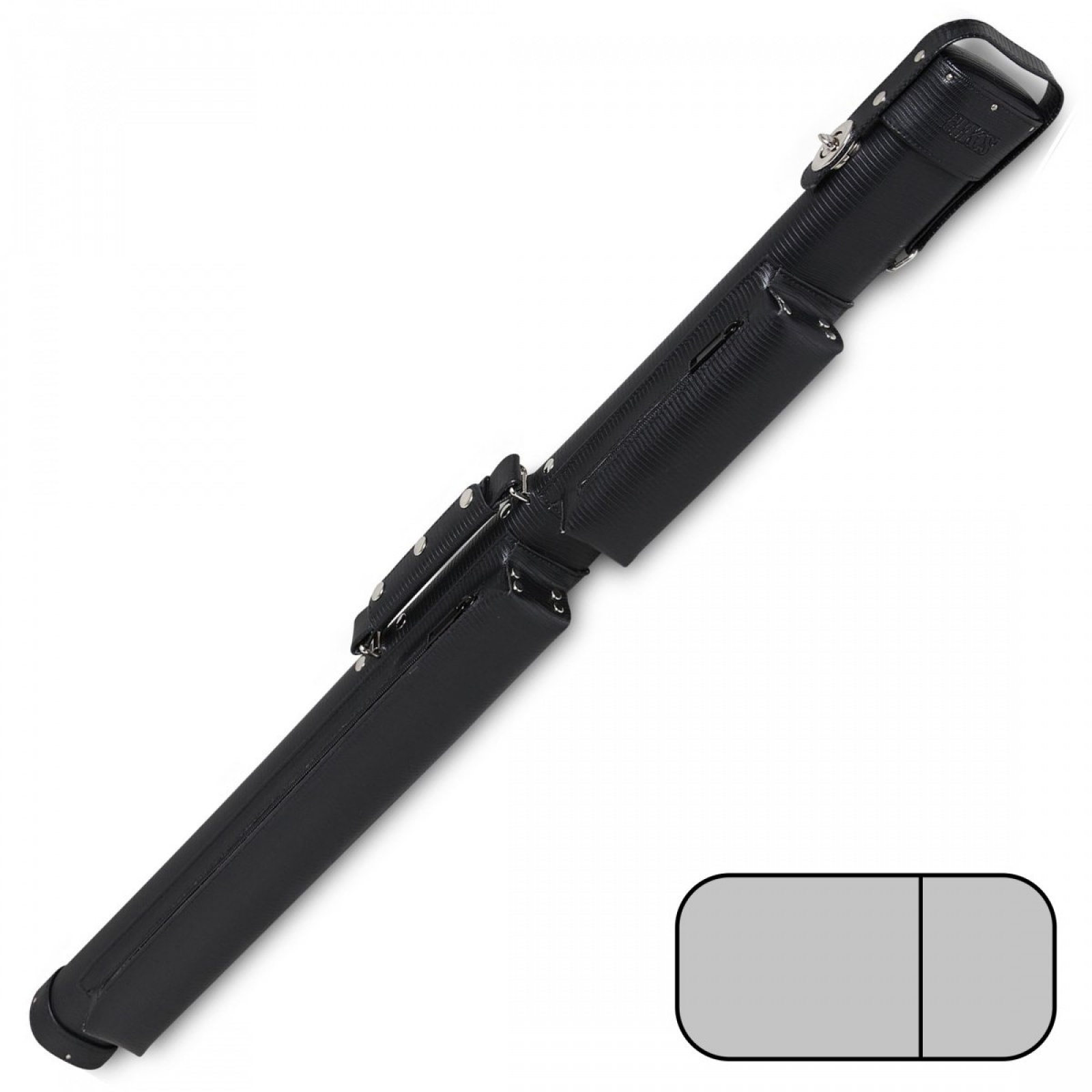 ТУБУС QK-S ESQUIRE 1X1 ЧЕРНЫЙ