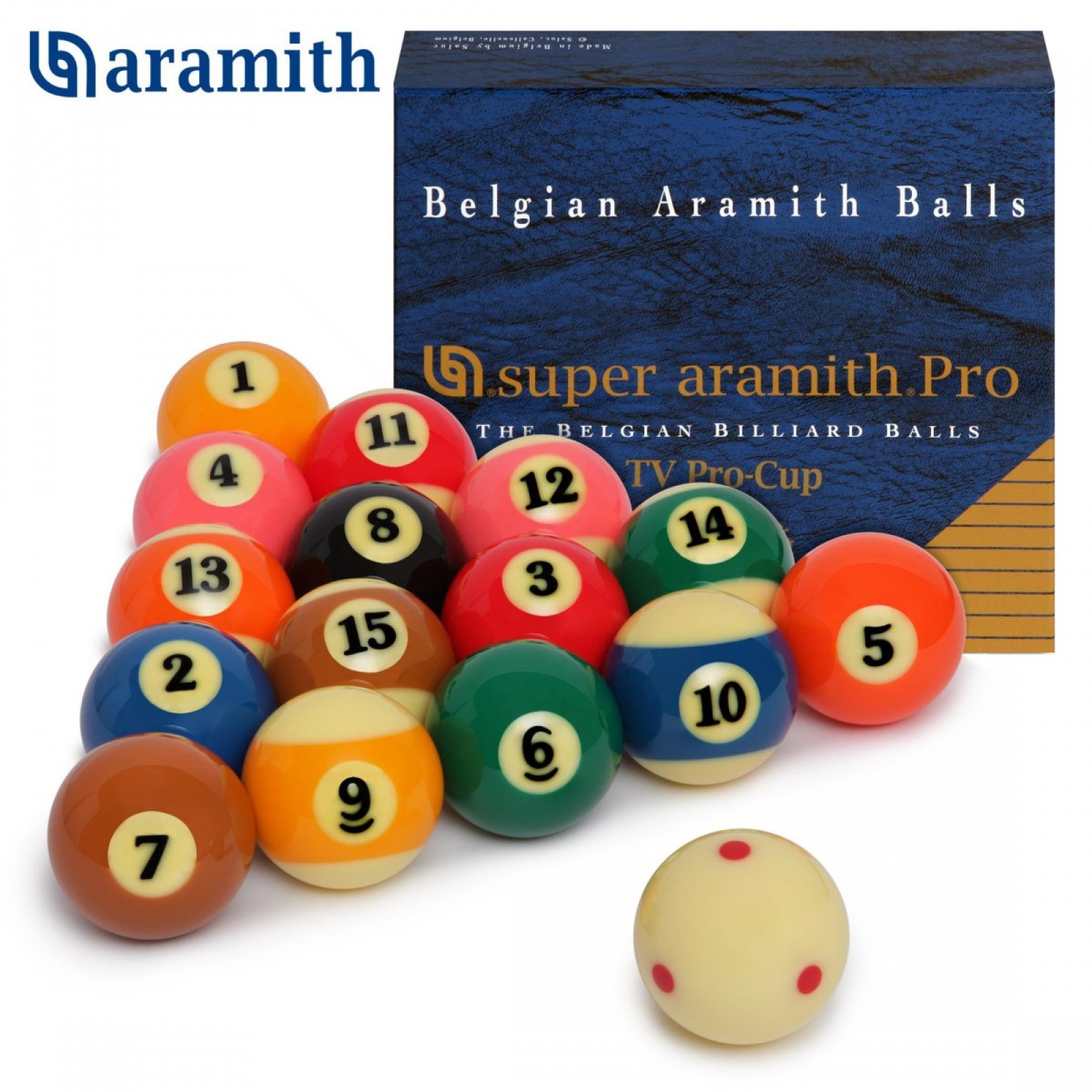 ШАРЫ ARAMITH SUPER ARAMITH PRO-CUP TV POOL 57,2ММ