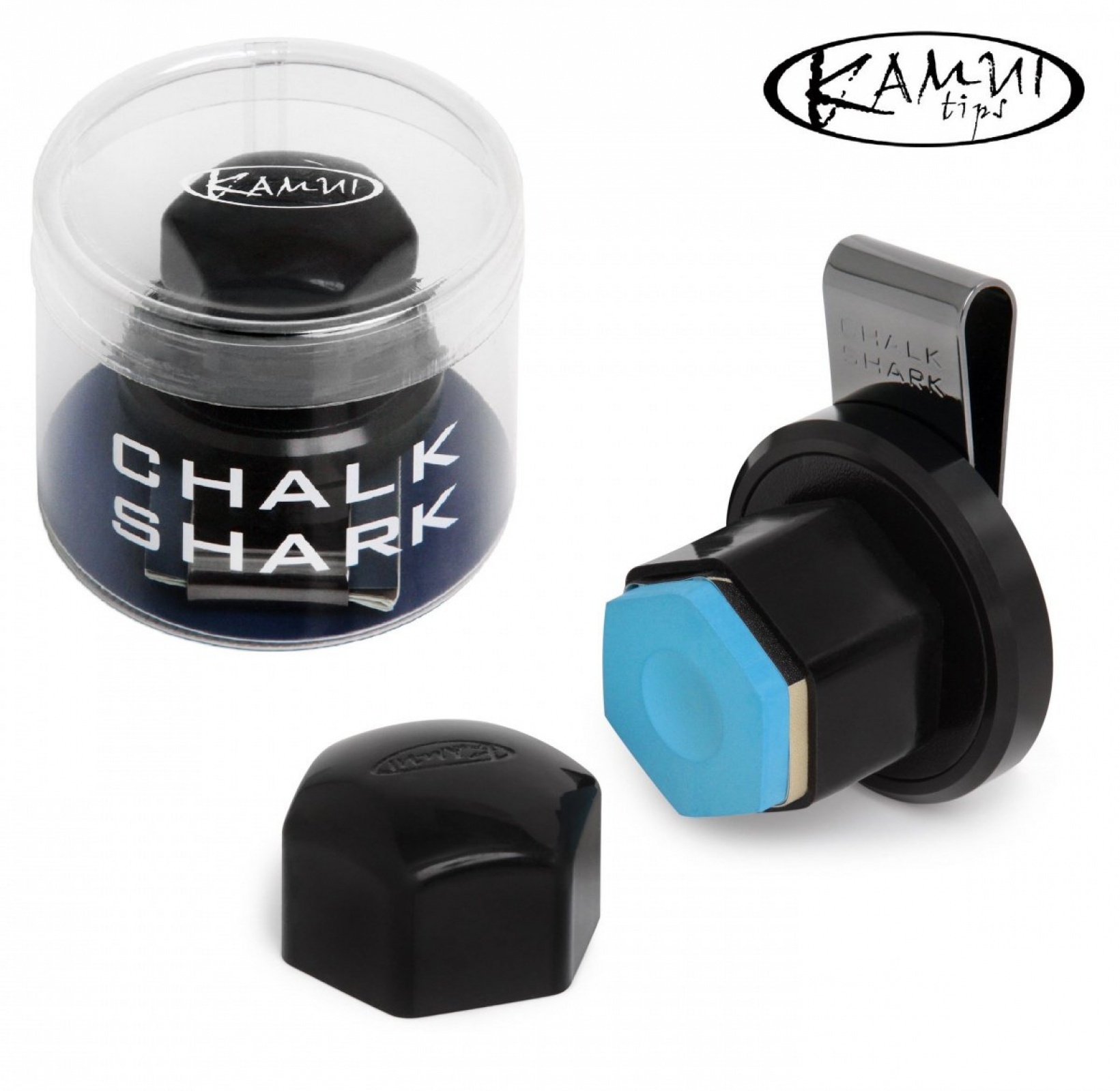 ДЕРЖАТЕЛЬ ДЛЯ МЕЛА KAMUI ROKU CHALK SHARK МАГНИТНЫЙ ЧЕРНЫЙ