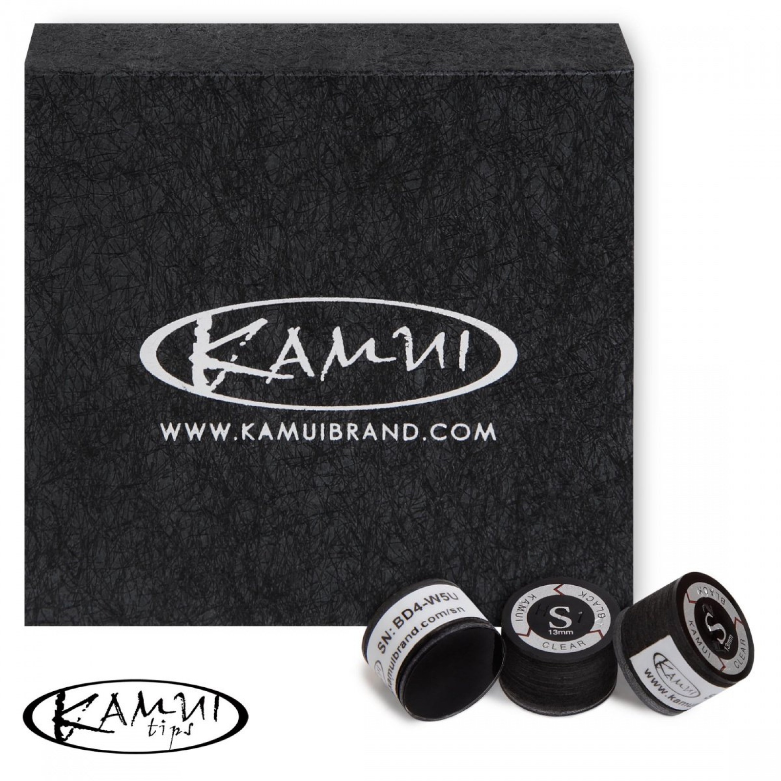 НАКЛЕЙКА ДЛЯ КИЯ KAMUI CLEAR BLACK 13ММ
