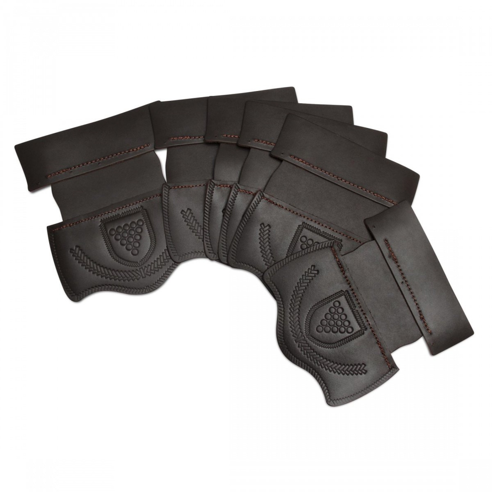 ПЕЛЕРИНЫ ДЛЯ ЛУЗ DELUXE ТЕМНАЯ КОЖА 6ШТ.
