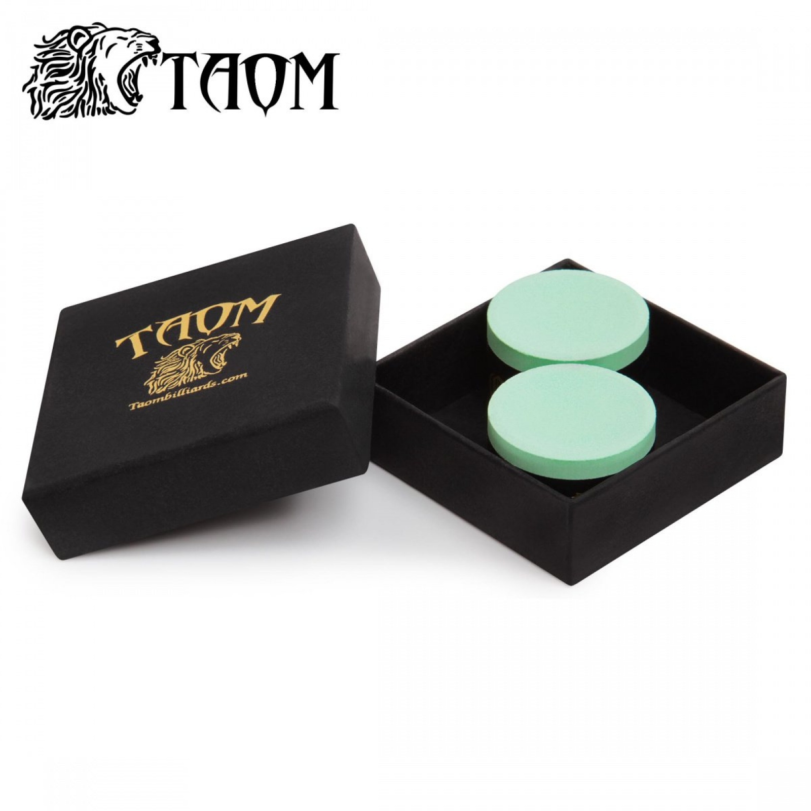МЕЛ TAOM CHALK SNOOKER 2.0 GREEN В ИНДИВИДУАЛЬНОЙ УПАКОВКЕ