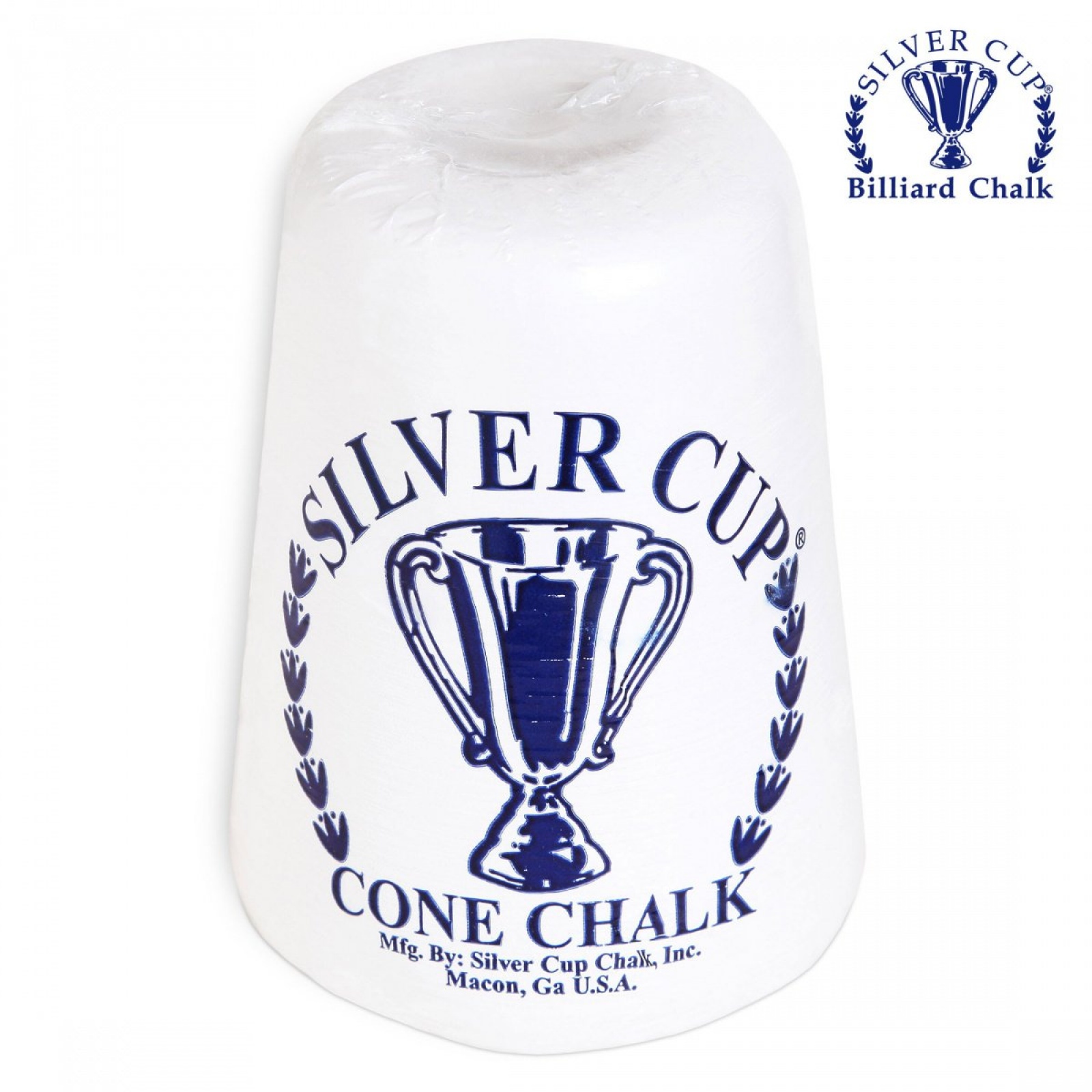 ТАЛЬК БИЛЬЯРДНЫЙ ДЛЯ РУК SILVER CUP CONE CHALK 720 Г