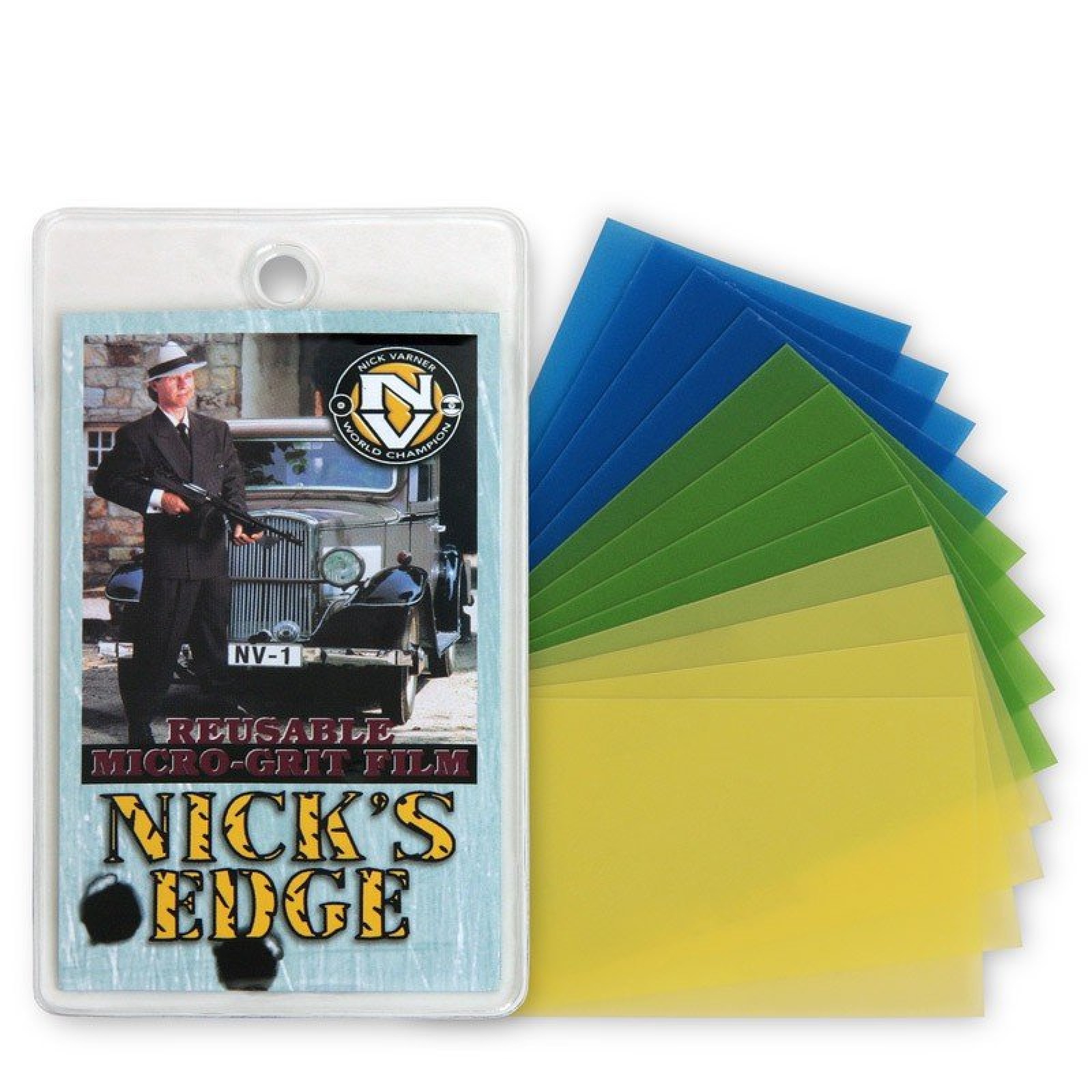 НАБОР МИКРОБУМАГИ ДЛЯ ПОЛИРОВКИ КИЯ NICKS EDGE 12ШТ.