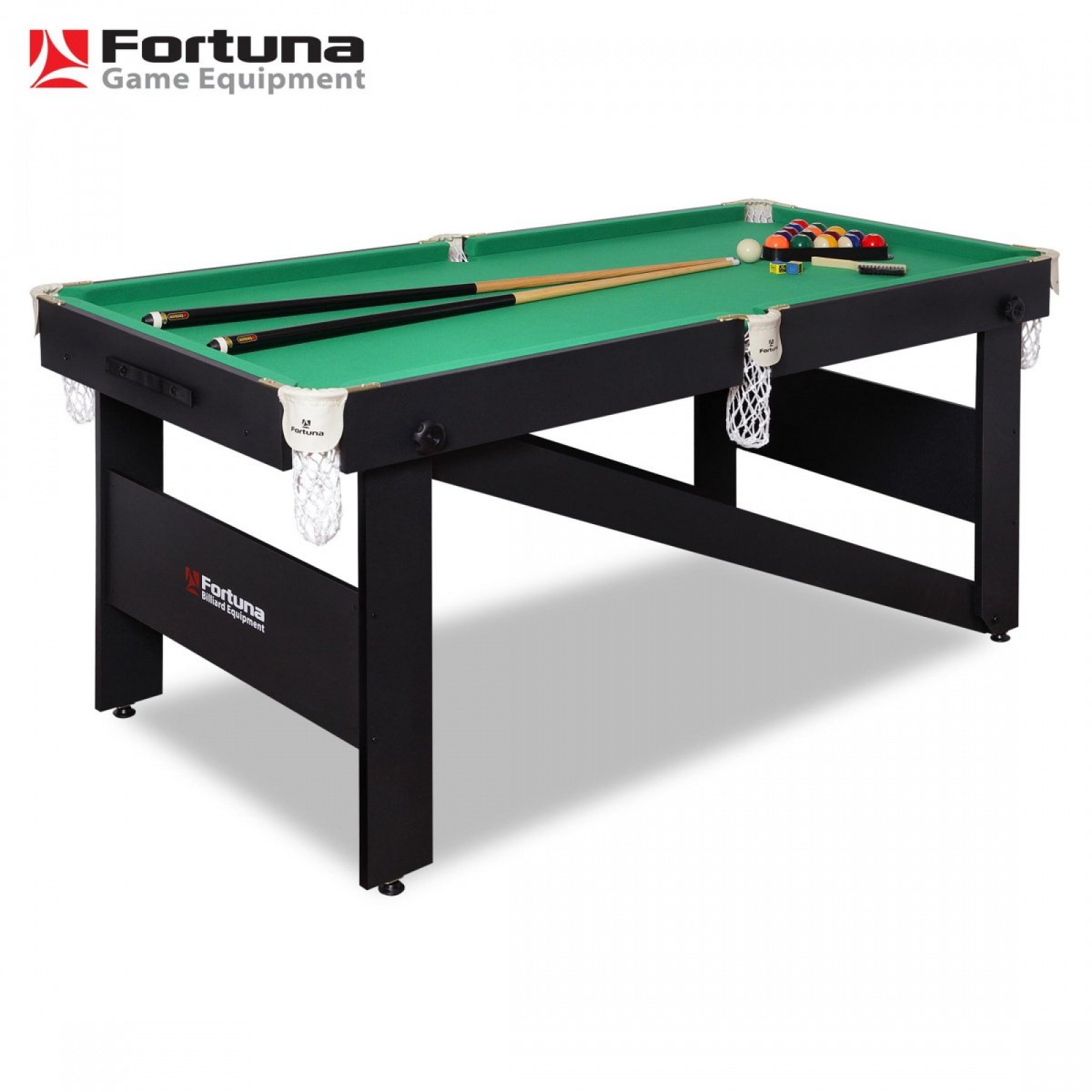 БИЛЬЯРДНЫЙ СТОЛ FORTUNA HOBBY BF-530P ПУЛ 5ФТ С КОМПЛЕКТОМ АКСЕССУАРОВ