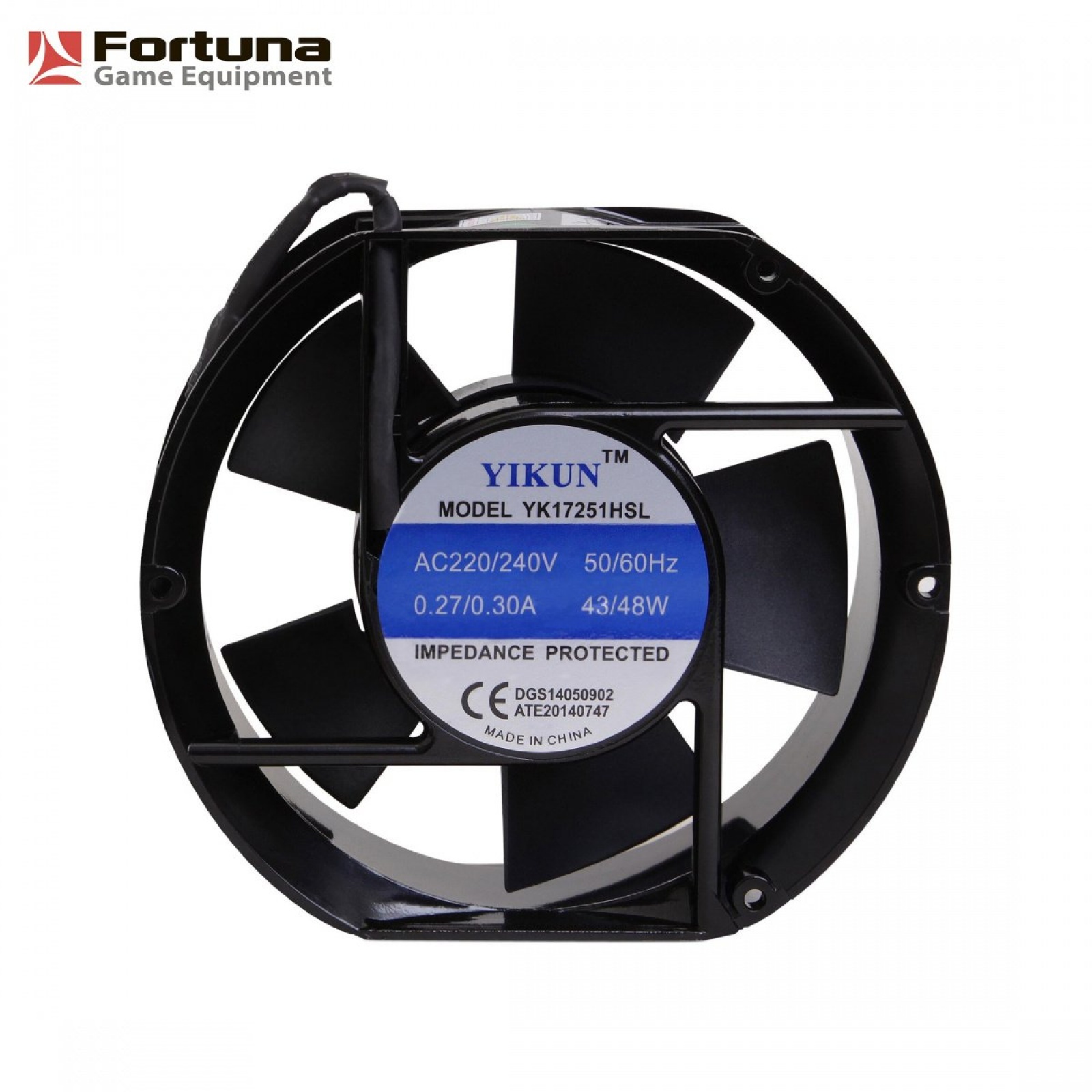 ВЕНТИЛЯТОР FORTUNA 08838 ДЛЯ АЭРОХОККЕЯ 220В