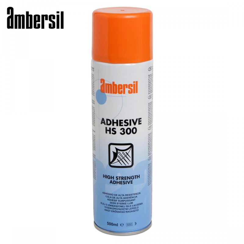 КЛЕЙ ДЛЯ СУКНА AMBERSIL ADHESIVE HS 300 АЭРОЗОЛЬ 500МЛ