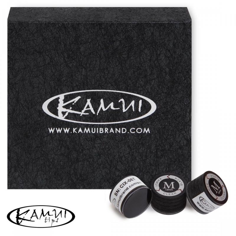 НАКЛЕЙКА ДЛЯ КИЯ KAMUI CLEAR BLACK 13ММ