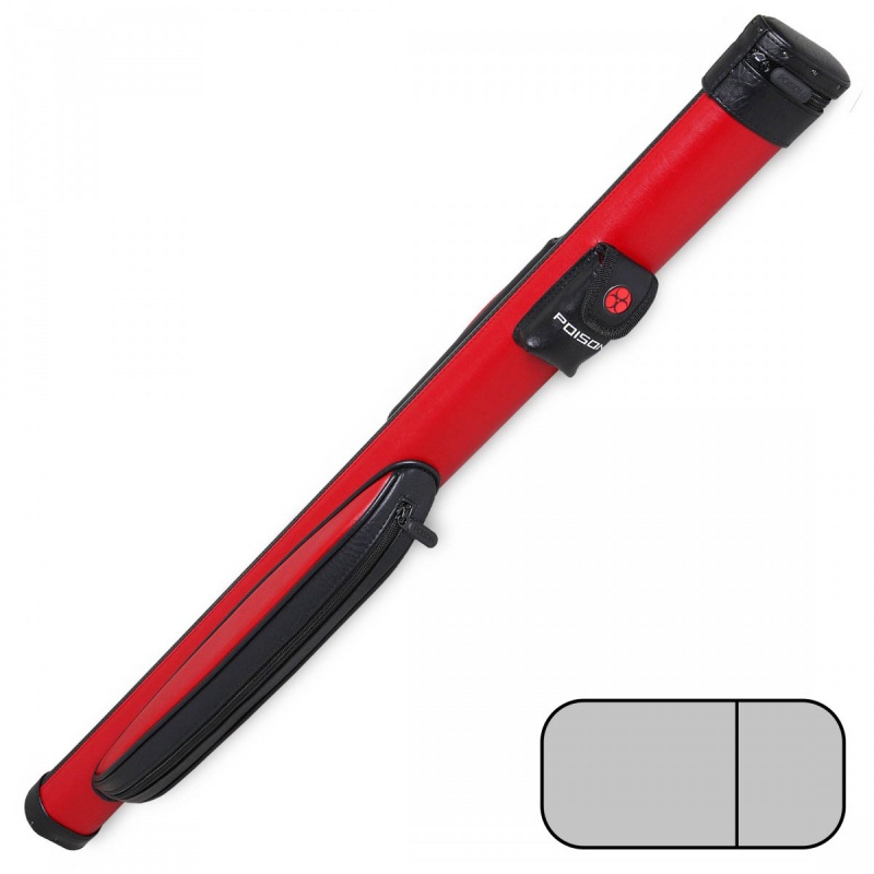 ТУБУС POISON ARMOR 1X1 КРАСНЫЙ/ЧЁРНЫЙ