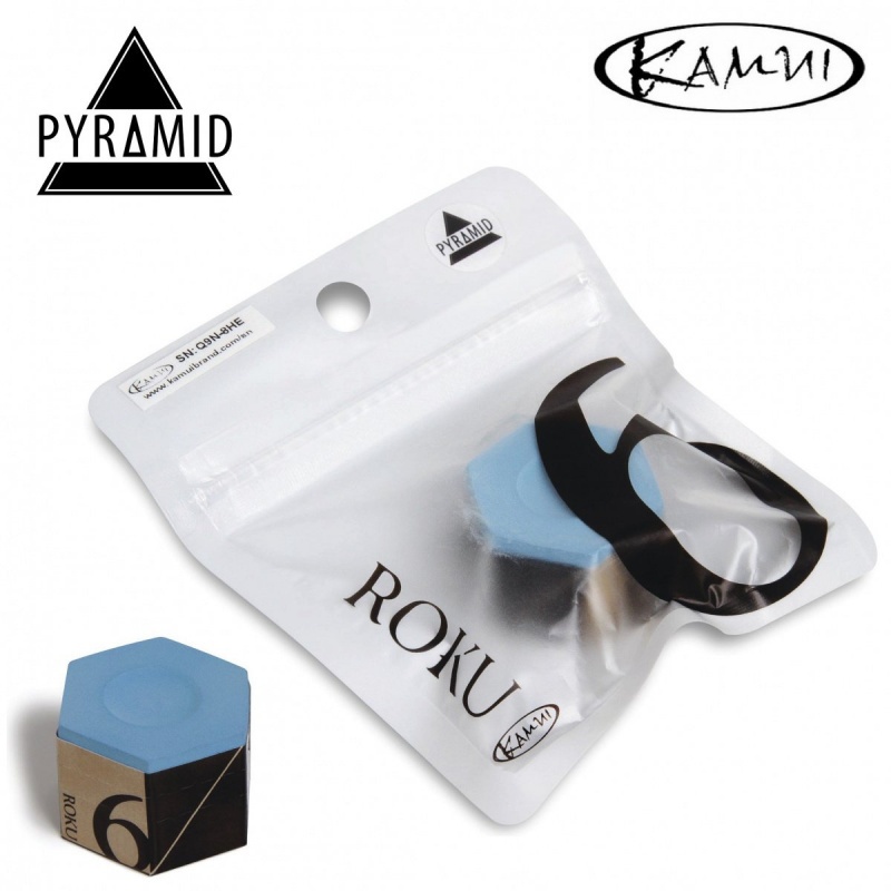 МЕЛ KAMUI ROKU PYRAMID SKY BLUE 1ШТ.