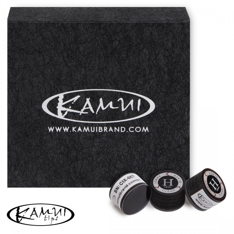 НАКЛЕЙКА ДЛЯ КИЯ KAMUI CLEAR BLACK 13ММ