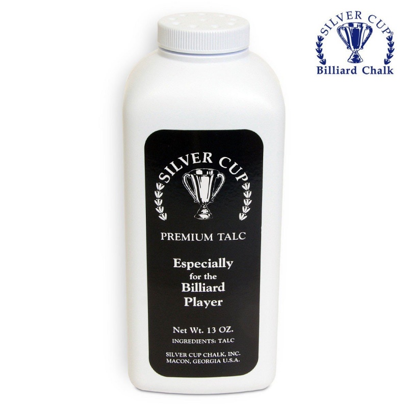 ТАЛЬК БИЛЬЯРДНЫЙ ДЛЯ РУК SILVER CUP PREMIUM TALC 368Г