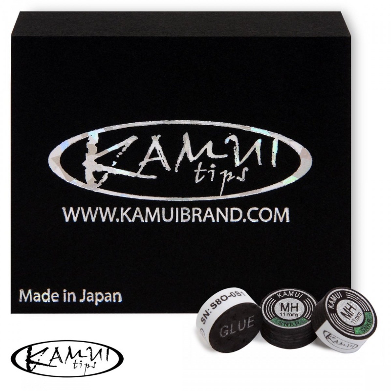 НАКЛЕЙКА ДЛЯ КИЯ KAMUI SNOOKER BLACK 11ММ