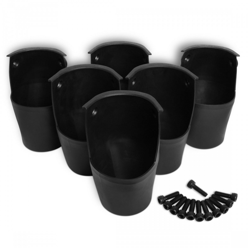 СТАКАНЫ ДЛЯ ЛУЗ СROWN LX-5 ПУЛ РЕЗИНА С БОЛТАМИ 6ШТ.