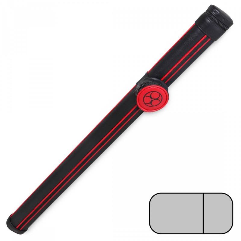 ТУБУС POISON ARMOR VELCRO 1X1 КРАСНЫЙ/ЧЁРНЫЙ