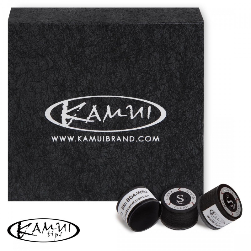 НАКЛЕЙКА ДЛЯ КИЯ KAMUI CLEAR BLACK 13ММ