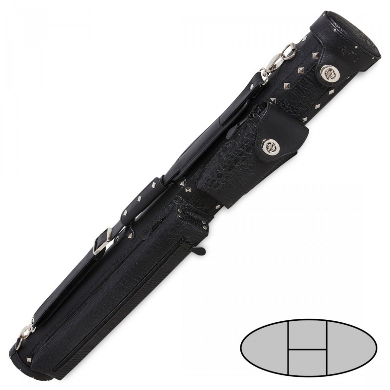 ТУБУС QK-S COWBOY 2X2 ЧЕРНЫЙ АЛЛИГАТОР