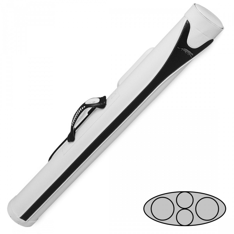 ТУБУС PREDATOR RACER 2X2 БЕЛЫЙ/ЧЁРНЫЙ