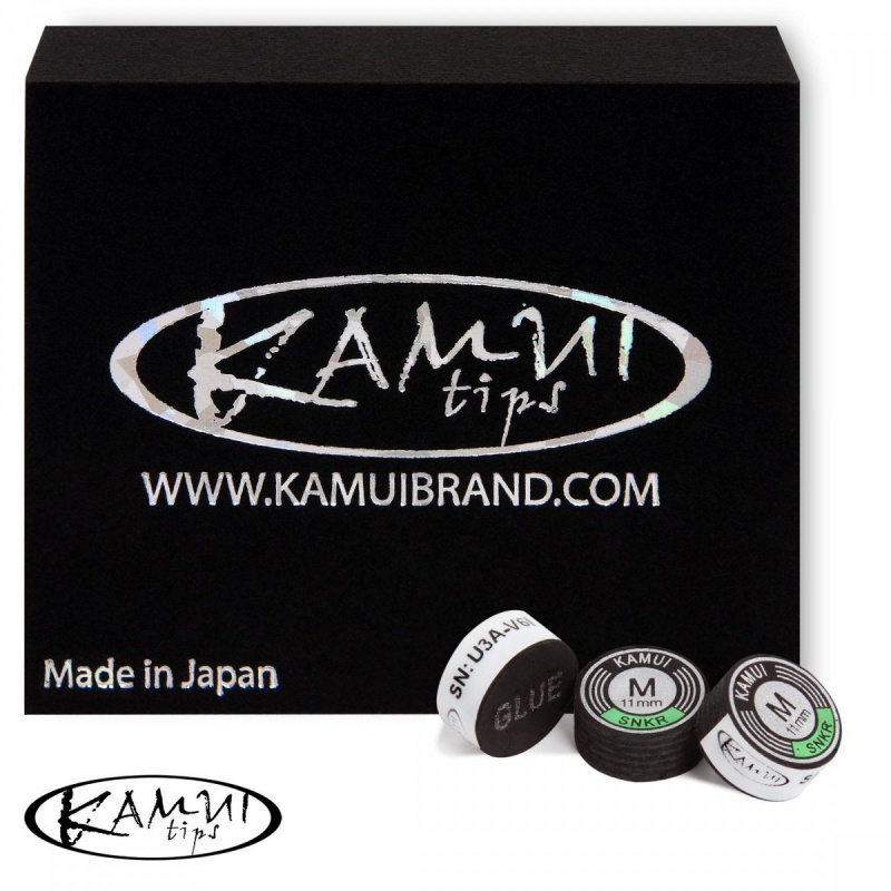 НАКЛЕЙКА ДЛЯ КИЯ KAMUI SNOOKER BLACK 11ММ
