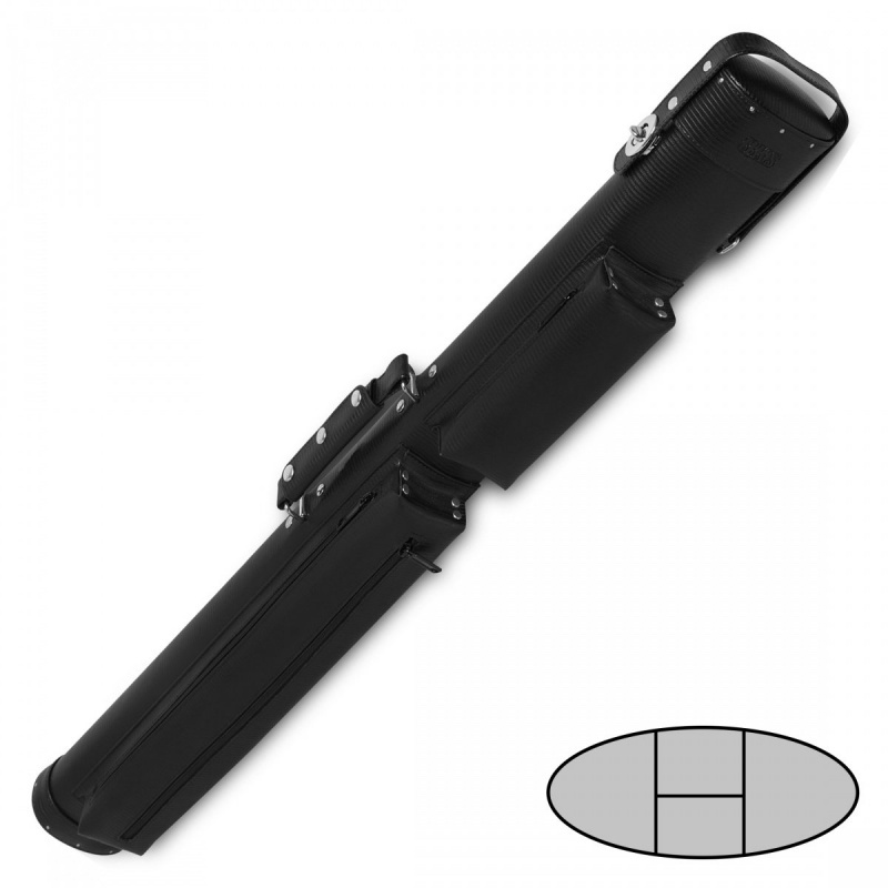 ТУБУС QK-S ESQUIRE 2X2 ЧЕРНЫЙ