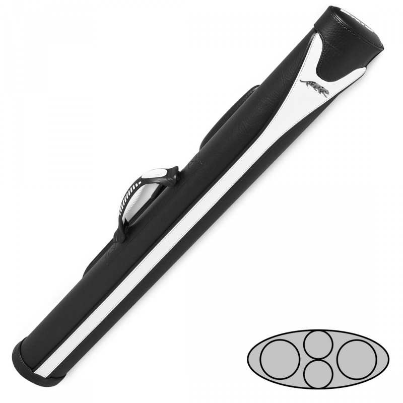 ТУБУС PREDATOR RACER 2X2 ЧЁРНЫЙ/БЕЛЫЙ